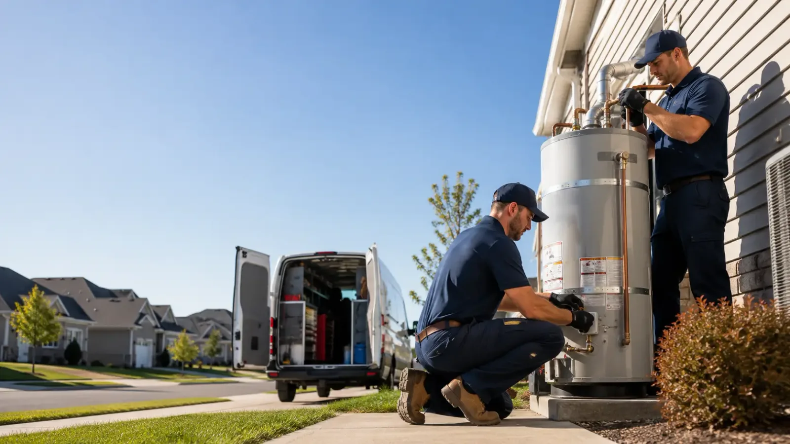 Water Heater Installation in Des Lacs, ND